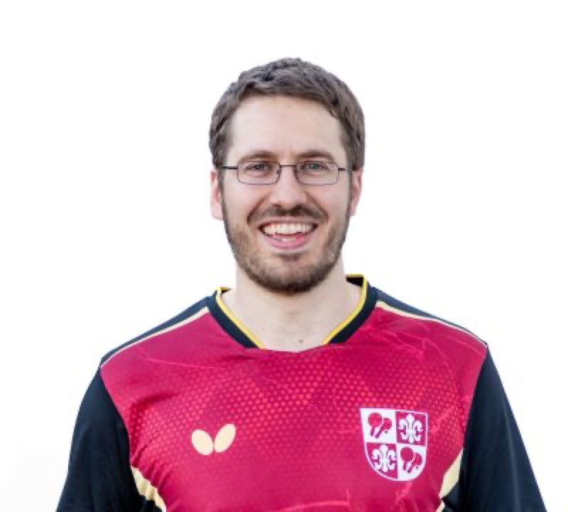 Porträt von Daniel Glaas im Trikot des TSV Karlstadt
